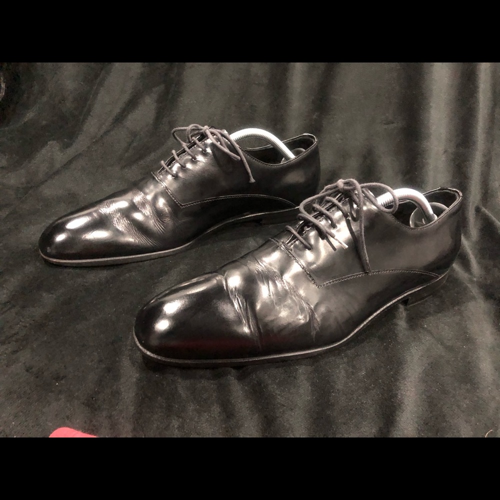 Prada Dress Shoes Patent Leather 8 1/2